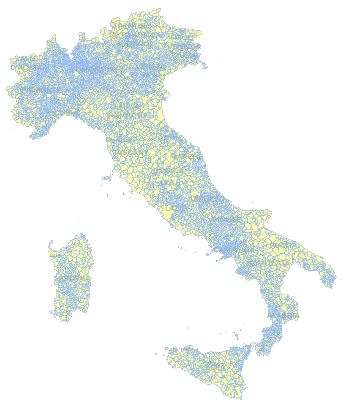 Mappa Italia